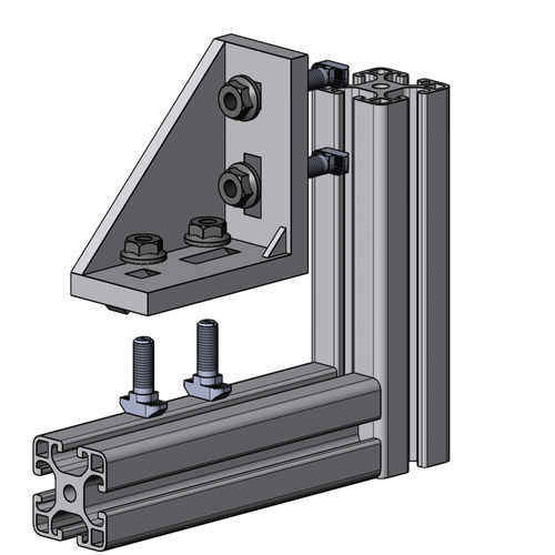 Perno en T - 3308 S 0808 VZ02 series - TecEnMa GmbH - martillo / de acero zincado