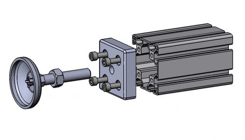 Placa de apoyo de aluminio - 1220 A series - TecEnMa GmbH
