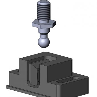 Perno con boca de bola - 2240 K 0001 SW	 - TecEnMa GmbH - de acero
