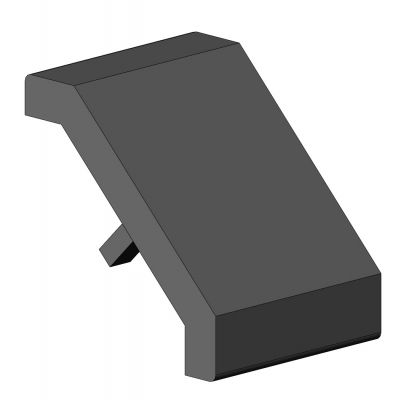 Capuchón rectangular - 4011 K - SW 01 series - TecEnMa GmbH - de poliamida / de protección