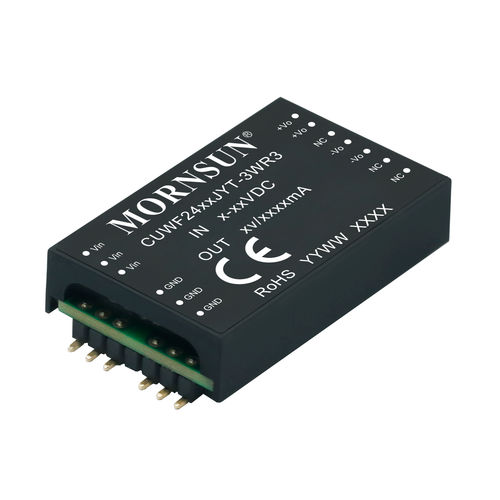 Convertidor DC/DC regulado - CUWF24_JYT-3WR3  - MORNSUN Guangzhou Science & Technology Co.,Ltd. - aislado / SMD / industrial