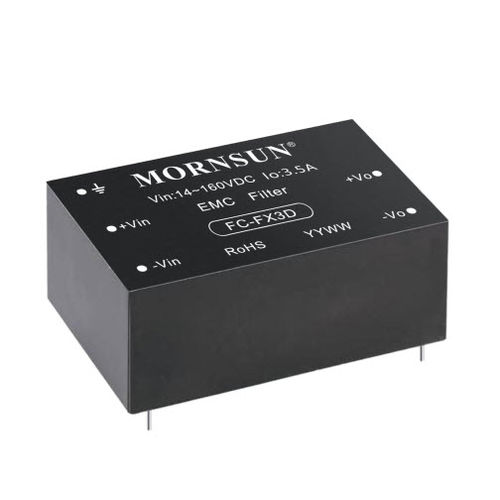 Filtro electrónico paso banda - FC-FX3D - MORNSUN Guangzhou Science & Technology Co.,Ltd. - pasivo / EMC