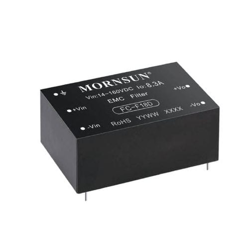 Filtro electrónico paso banda - FC-F18D - MORNSUN Guangzhou Science & Technology Co.,Ltd. - activo / de entrada / EMC