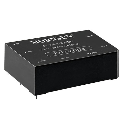 Convertidor DC/DC industrial - PV05/10/15-27BxxR2/3 Series - MORNSUN Guangzhou Science & Technology Co.,Ltd. - DIP / en riel DIN / encapsulado