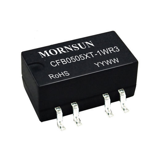 Convertidor DC/DC no regulado - CFB0505XT-1WR3 - MORNSUN Guangzhou Science & Technology Co.,Ltd. - aislado / SMD / de vehículo