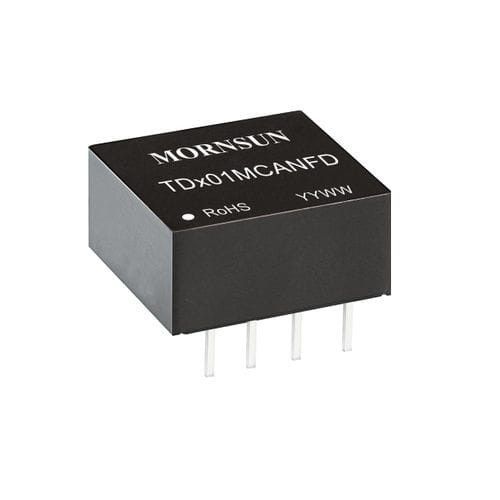 Módulo transceptor CAN - TD5(3)01MCANFD - MORNSUN Guangzhou Science & Technology Co.,Ltd. - de transmisión de datos / para entorno difícil / 1 canal