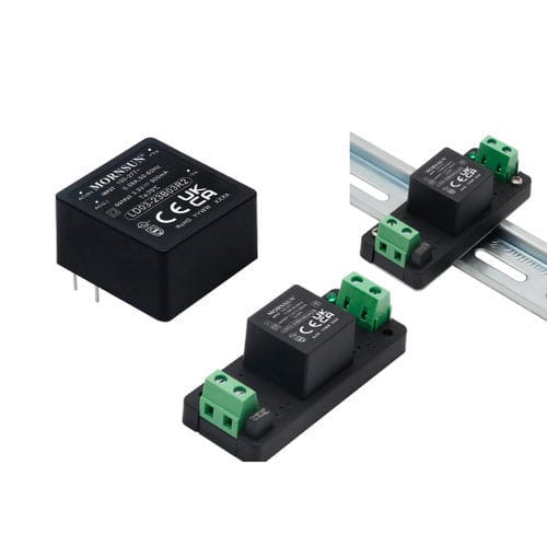 Rectificador de corriente compacto - LD03-23BxxR2 - MORNSUN Guangzhou Science & Technology Co.,Ltd. - DC / industrial / para aplicaciones de telecomunicaciones