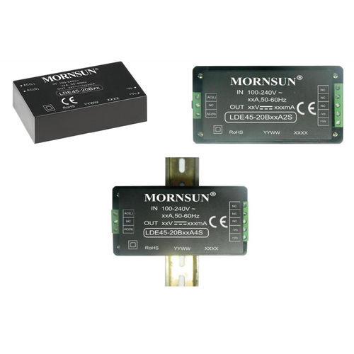 Rectificador de corriente compacto - LDE45-20Bxx   - MORNSUN Guangzhou Science & Technology Co.,Ltd. - DC / industrial / para aplicaciones de telecomunicaciones