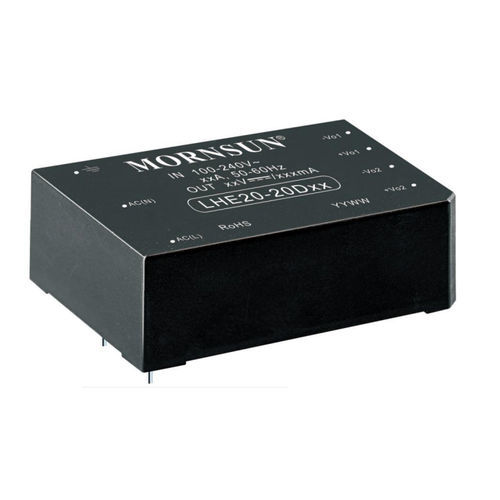 Rectificador de corriente compacto - LHE20-20A - MORNSUN Guangzhou Science & Technology Co.,Ltd. - industrial