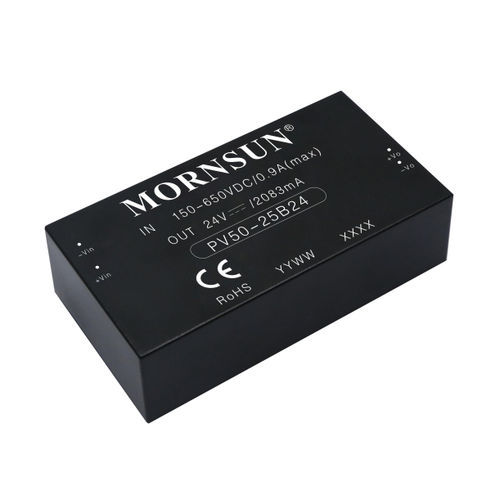 Módulo conversor DC DC regulado - PV50-25Bxx - MORNSUN Guangzhou Science & Technology Co.,Ltd. - de alta tensión / reductor / montado sobre bastidor