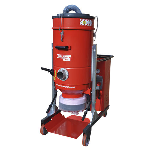 Aspirador industrial - A70 - TRELAWNY SPT LTD - en seco / trifásico / móvil