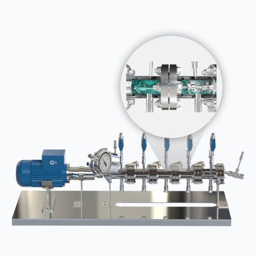 Reactor de flujo continuo - SlurryFLO&trade; - Amar Equipment Pvt. Ltd. - de proceso / automático / con mezclador
