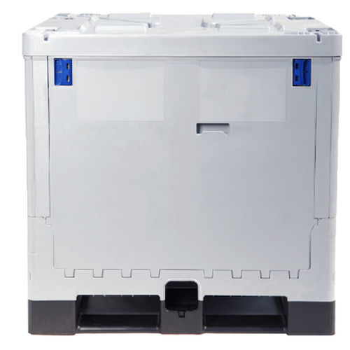 Caja-palé plegable - Combo 285 BD - Tosca - de PP / de aluminio / para almacenamiento