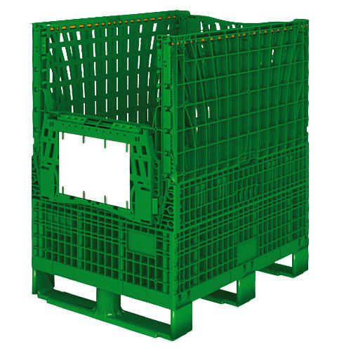 Caja-palé de plástico - Bin 96 - Tosca - para almacenamiento / de transporte / de protección