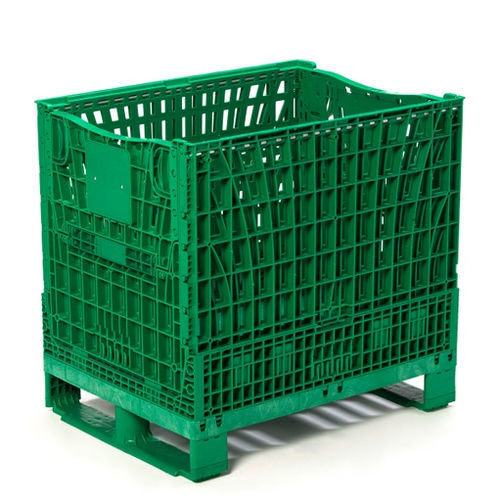 Caja-palé de plástico - Bin 76 - Tosca - para almacenamiento / de transporte / para fruta