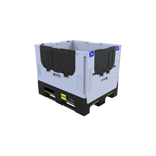 Caja-palé de PEAD - Magnum Optimum 1210 - Tosca - de transporte / de manipulación / de uso alimentario