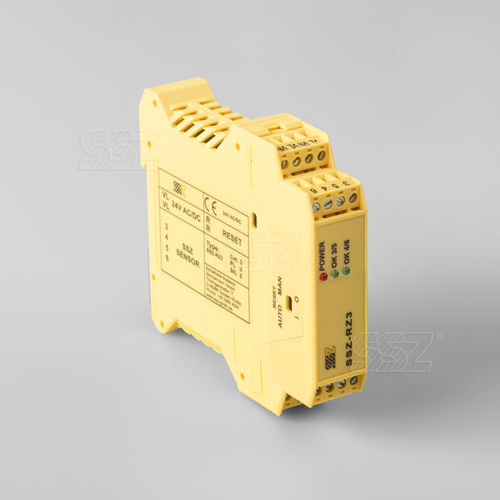 Relé de seguridad en riel DIN - Sicherheitssysteme Zimmermann GmbH - compacto