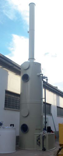 Lavador de gases por vía húmeda - SC - HASCON FILTRATION SRL - químico