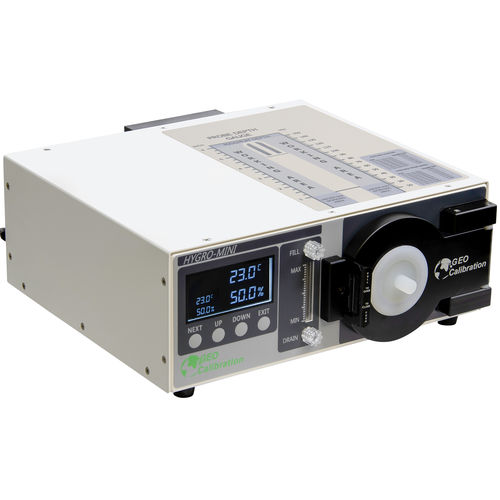 Generador de humedad con sistemas de calibración - Hygro Mini-X - GEO Calibration Inc. - benchtop / controlado por ordenador / programable
