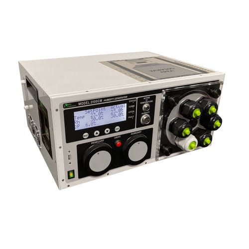 Generador de humedad con sistemas de calibración - 2500 CM - GEO Calibration Inc. - benchtop / controlado por ordenador / programable