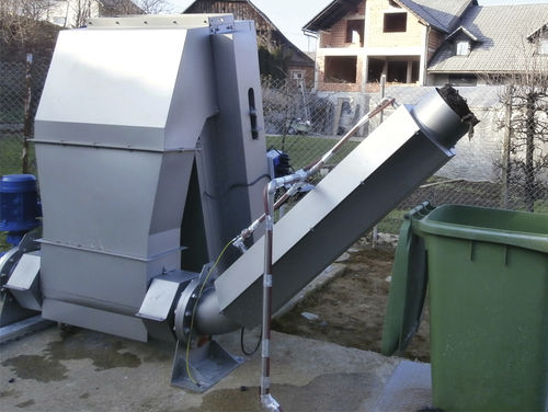 Reja de desbaste de tornillo - TITAN ® - ESTRUAGUA - para el tratamiento de aguas residuales