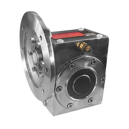 Reductor de acero inoxidable - JRESS   - JIE Drive Technology Co. Ltd - de tornillo sin fin / angular / con eje hueco