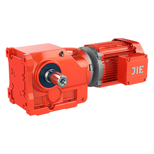 Motorreductor con engranajes espirocónicos - JRTK series - JIE Drive Technology Co. Ltd - AC / angular / con eje macizo