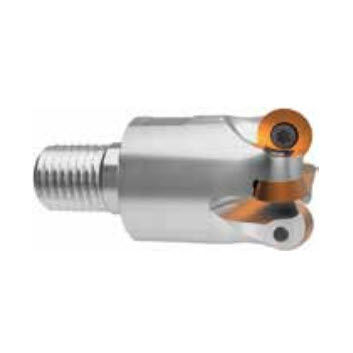 Fresa de dos cortes - ACU-Jet Premium - LMT Tools - de plaquitas intercambiables / de desbaste / de copia