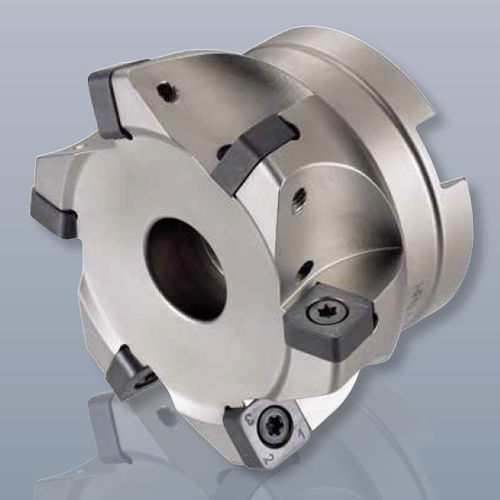 Fresa de dos cortes - MultiEdge Double4Feed - LMT Tools - de plaquitas intercambiables / para planear / para hierro fundido
