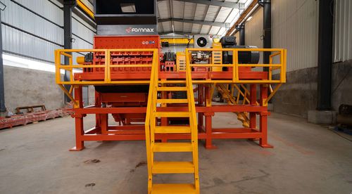 Destrozador secundario - R-1000 - FORNNAX TECHNOLOGY PVT LTD - de 1 eje / para residuos alimentarios / para uso intensivo