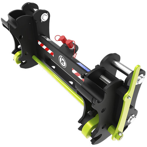 Sistema de acoplamiento rápido para minicargadora - 4 Series - KOVACO, spol. s r.o. - para retroexcavadora / hidráulico