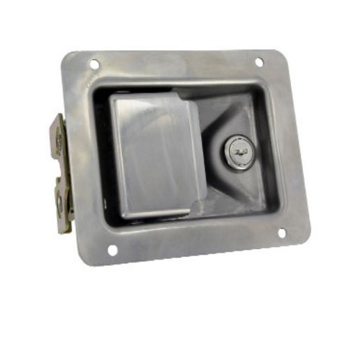 Pestillo con cerradura - 030-0175 - TriMark - de acero / de acero inoxidable / rotativo