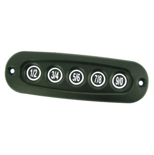 Teclado numérico 5 teclas - 540-0100 - TriMark - empotrable / robusto / para control de acceso