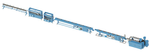 Línea de extrusión multicapas - Masfen Makina - de tubos / para PP