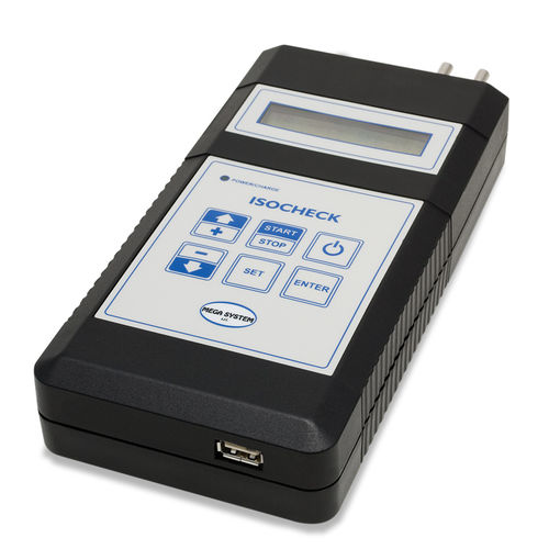 Aparato de medición de presión - ISOCHECK SRB - mega system srl - de caudal / de velocidad / de termopar