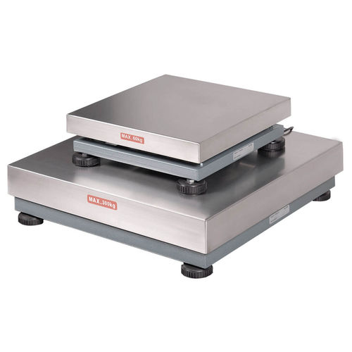 Balanza de plataforma - TP series - Bosche GmbH & Co. KG - digital / con indicador separado / de acero inoxidable