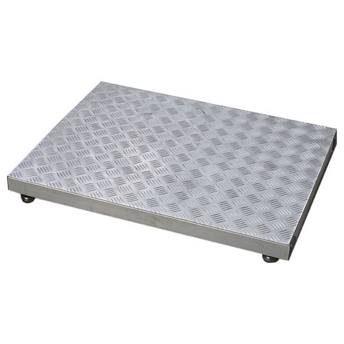 Balanza de plataforma - SPW 500 - Bosche GmbH & Co. KG - con indicador separado / de acero inoxidable / de suelo