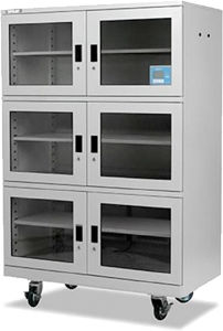 Armario de secado de puertas batientes - HSD series - Totech - con ruedas