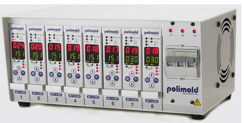 Controlador de temperatura digital - CTMS5Z - Polimold Industrial S/A - para canal caliente / para la industria del plástico / compacto