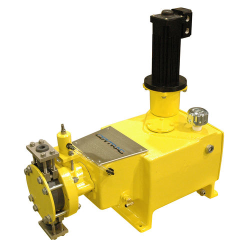 Bomba de membrana - CENTRAC™  - Milton Roy - para aguas residuales / para productos químicos / con motor eléctrico