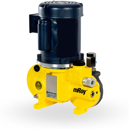 Bomba de membrana - mROY®  - Milton Roy - para aguas residuales / para productos químicos / eléctrica