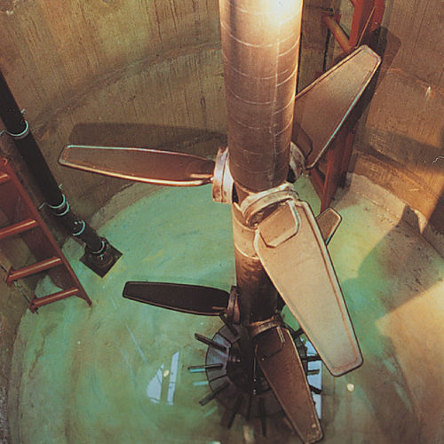 Mezcladora de turbina - ROBIN® - Milton Roy - vertical / de fondo de cuba / continua