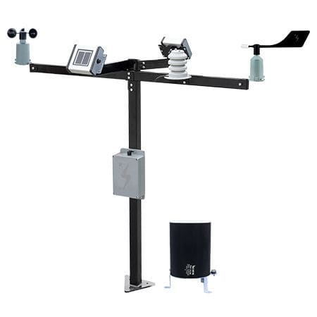 Estación meteorológica de sensor múltiple - 3S-CWS - SEVEN Sensor Solutions - de vigilancia / compacta / para central solar