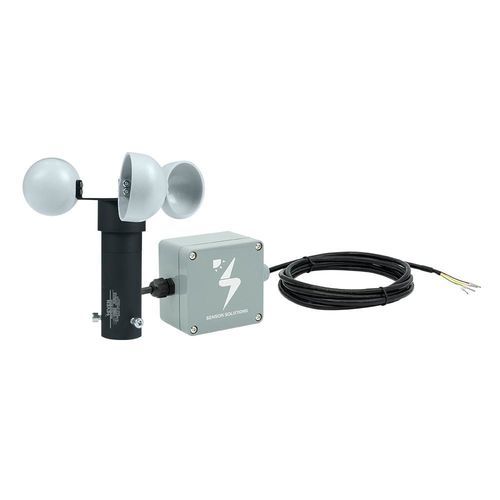 Anemómetro de cazoletas - 3S-WS-MB-A - SEVEN Sensor Solutions - RS-485 / Modbus / para central solar
