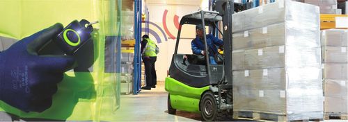 Sistema de seguridad para almacén - 1 - 6.5 m | PAS - Claitec - para carretilla elevadora / para la detección de personas / anticolisión