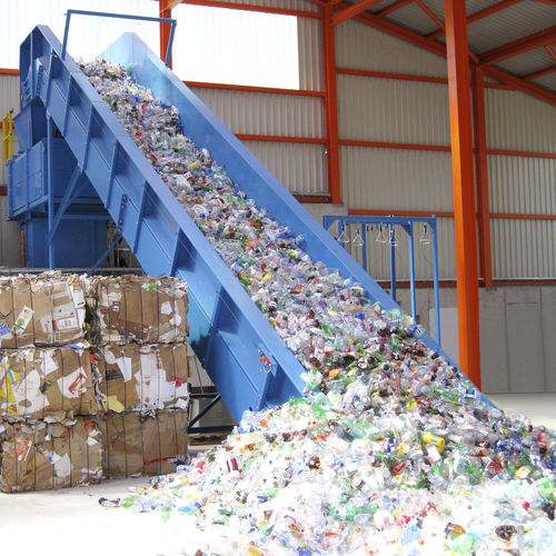 Transportador con cadena - KTH - BOA RECYCLING EQUIPMENT BV - de transporte / de desechos / para la industria del reciclaje