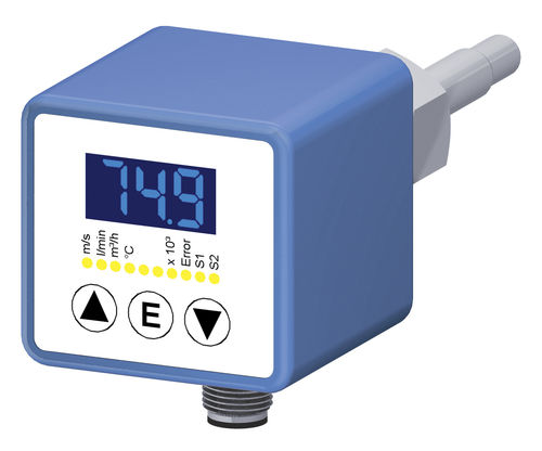 Caudalímetro másico térmico - SNS 552 series - EGE-Elektronik Spezial-Sensoren GmbH - másico / para líquido / de acero inoxidable