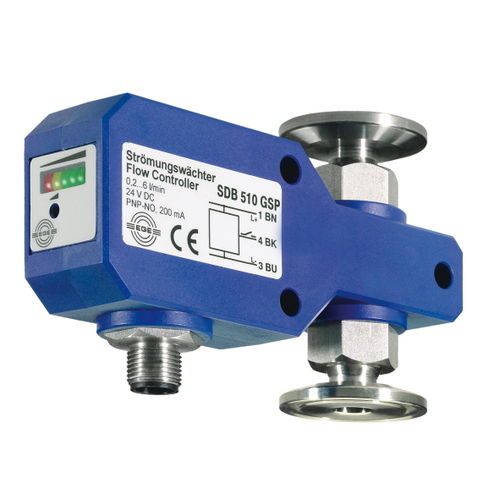 Controlador de caudal térmico - SDB 500 series - EGE-Elektronik Spezial-Sensoren GmbH - para líquido / compacto / digital