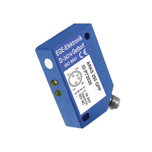 Sensor de proximidad por ultrasonidos - ARKS  - EGE-Elektronik Spezial-Sensoren GmbH - rectangular / con función de conmutación / de plástico