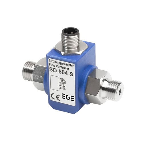 Sensor de caudal térmico - SD series - EGE-Elektronik Spezial-Sensoren GmbH - másico / para líquido / de acero inoxidable